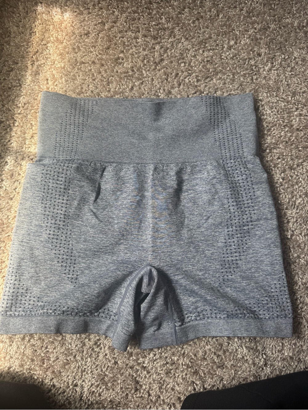High-Waist Women’s Shorts - Gray